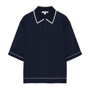 J.W. Anderson x Uniqlo Navy Polo